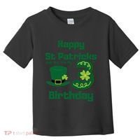 Happy St Patricks Day And Yes ItS My 3rd Birthday Toddler T-Shirt thumb 0