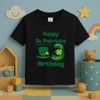 Happy St Patricks Day And Yes ItS My 3rd Birthday Toddler T-Shirt thumb 3