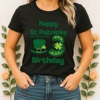 Happy St Patricks Day And Yes ItS My 3rd Birthday Women's T-Shirt thumb 2