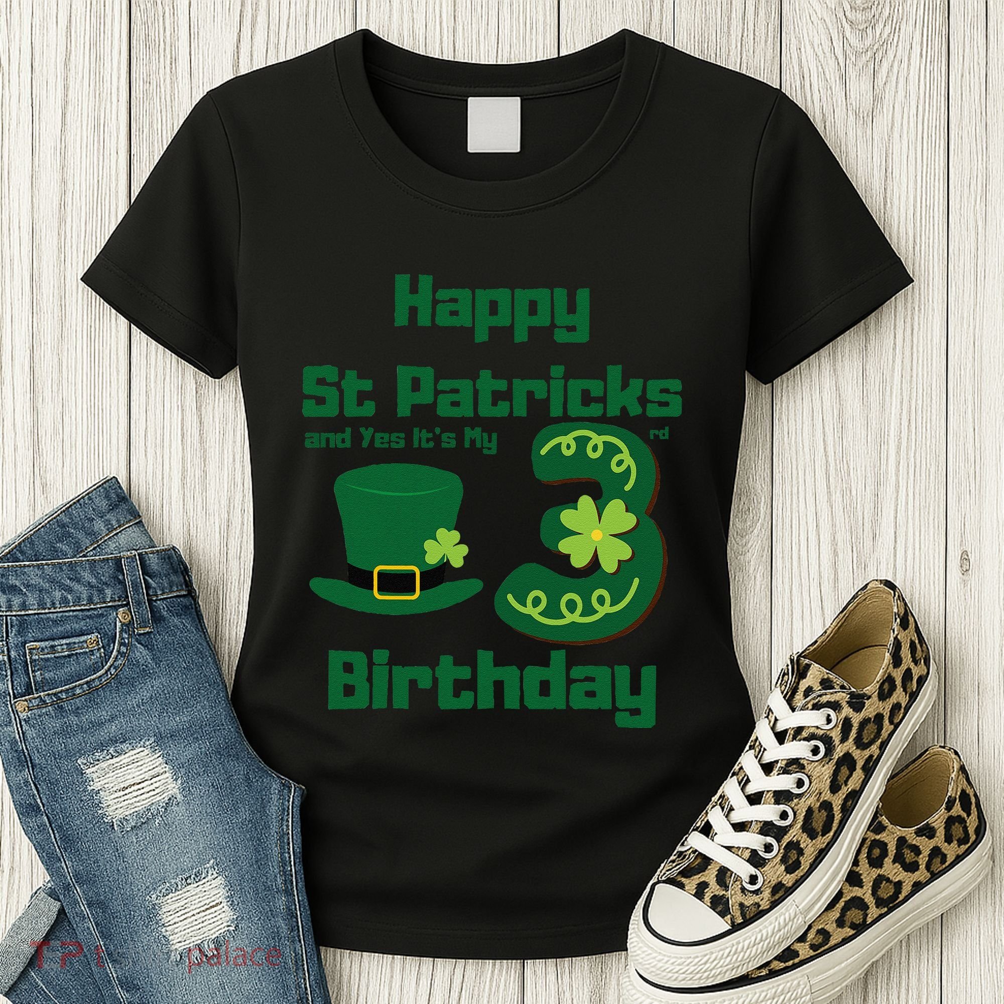 Happy St Patricks Day And Yes ItS My 3rd Birthday Women's T-Shirt
