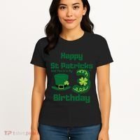 Happy St Patricks Day And Yes ItS My 3rd Birthday Women's T-Shirt thumb 4
