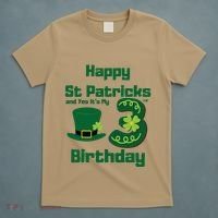 Happy St Patricks Day And Yes ItS My 3rd Birthday T-Shirt thumb 5
