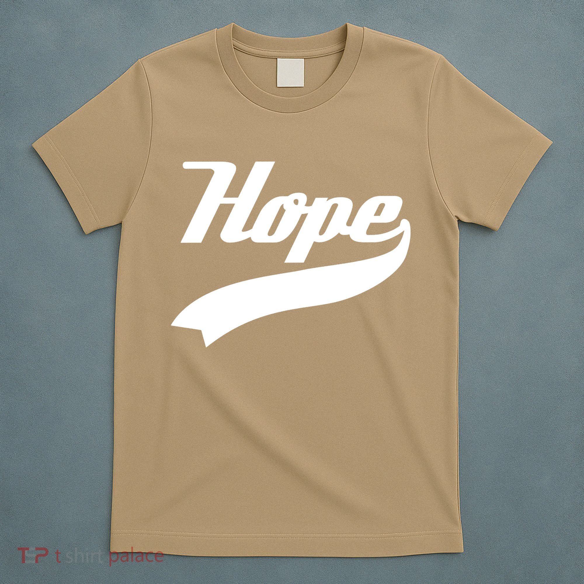 Hope Slogan Quote Christian Religious Jesus Christ Christmas Christian Jesus Chr T-Shirt