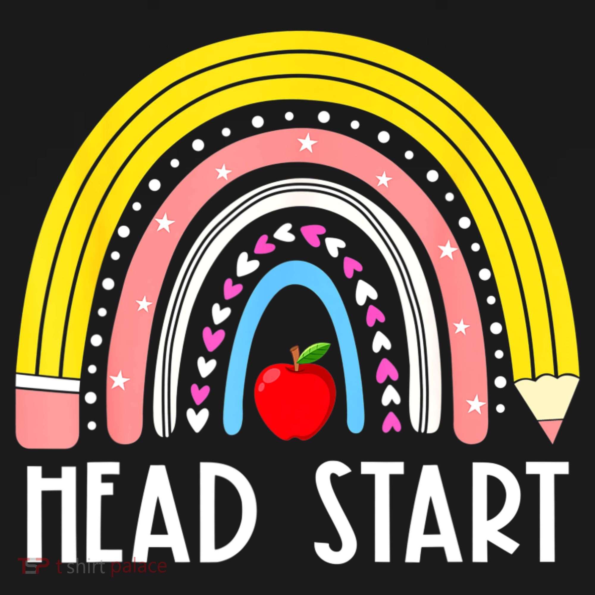 Head Start Rainbow Headstart Teacher First Day Of School Ornament