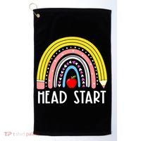 Head Start Rainbow Headstart Teacher First Day Of School Golf Towel thumb 0