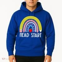 Head Start Rainbow Headstart Teacher First Day Of School Hoodie thumb 2