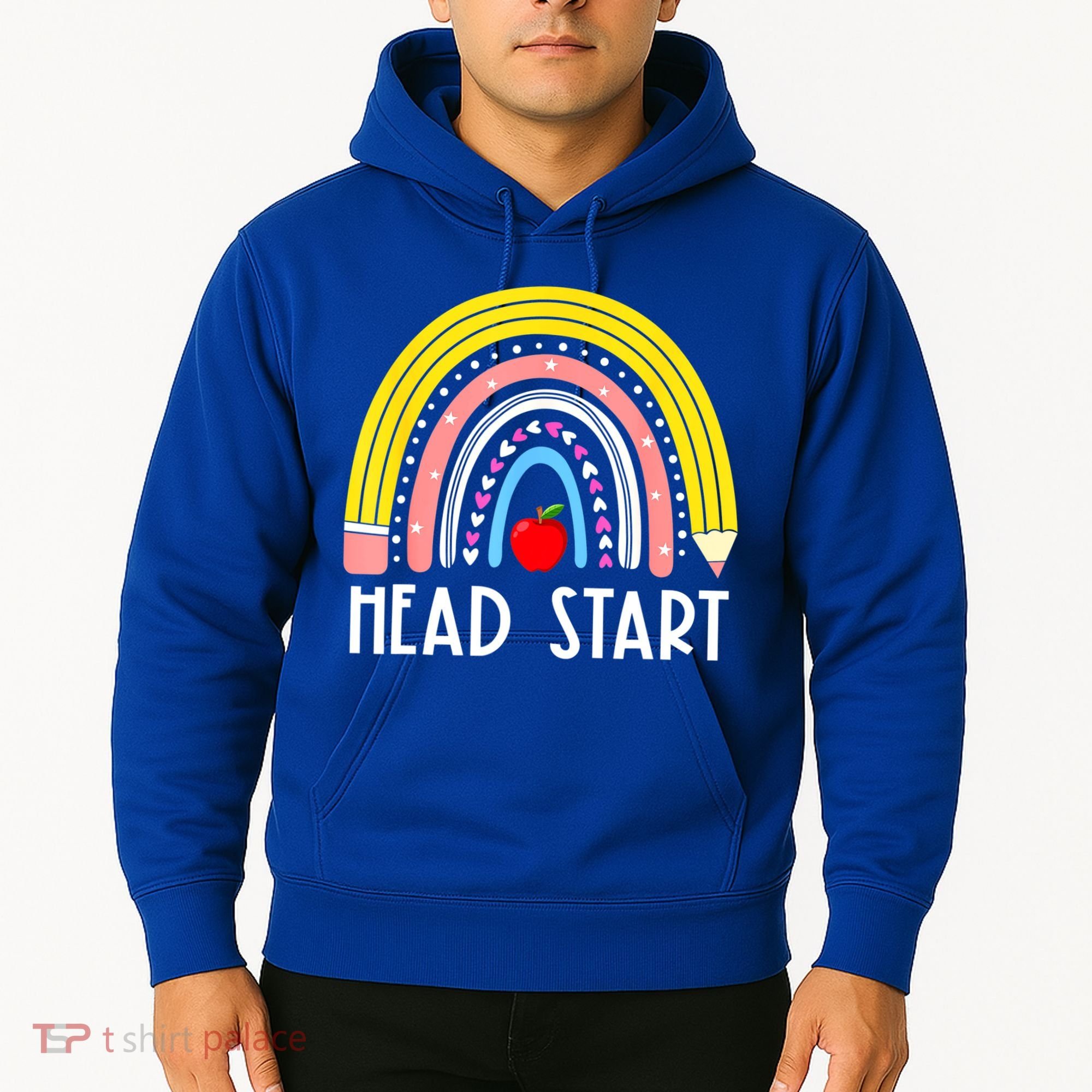 Head Start Rainbow Headstart Teacher First Day Of School Hoodie