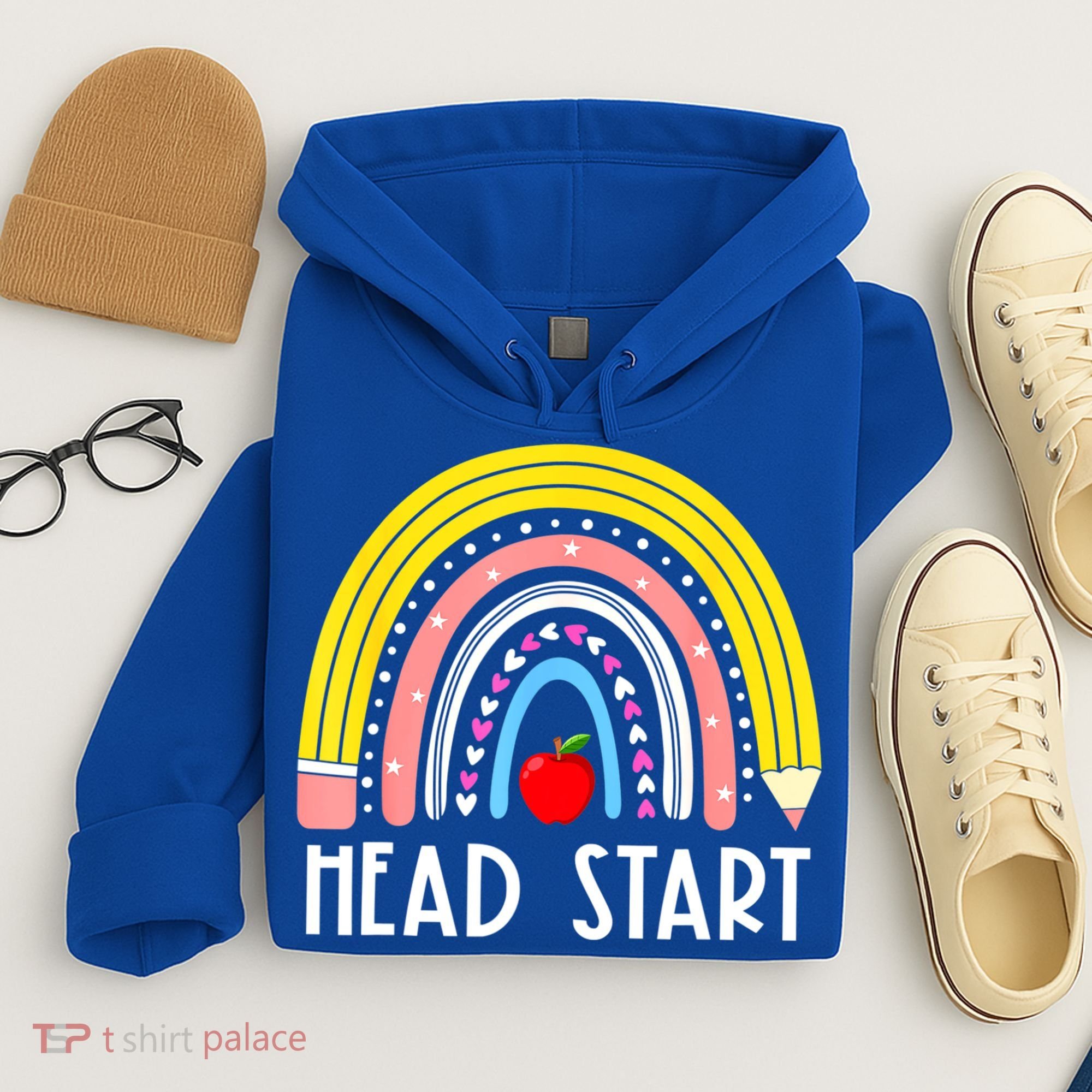 Head Start Rainbow Headstart Teacher First Day Of School Hoodie