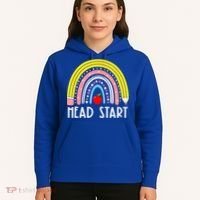 Head Start Rainbow Headstart Teacher First Day Of School Hoodie thumb 5