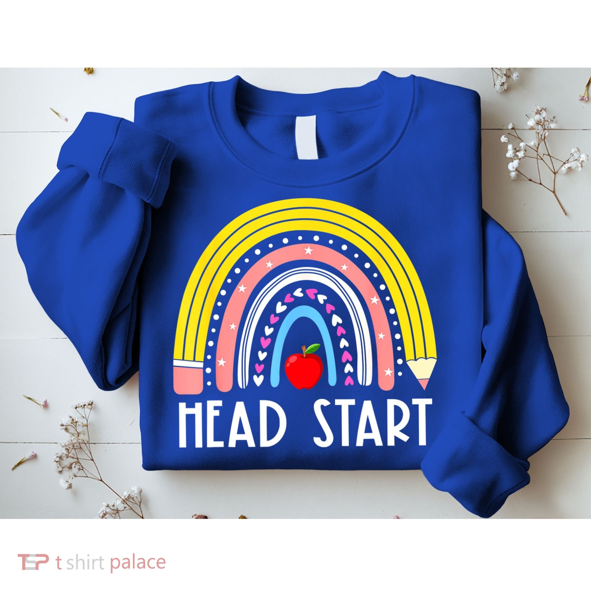 Head Start Rainbow Headstart Teacher First Day Of School Sweatshirt