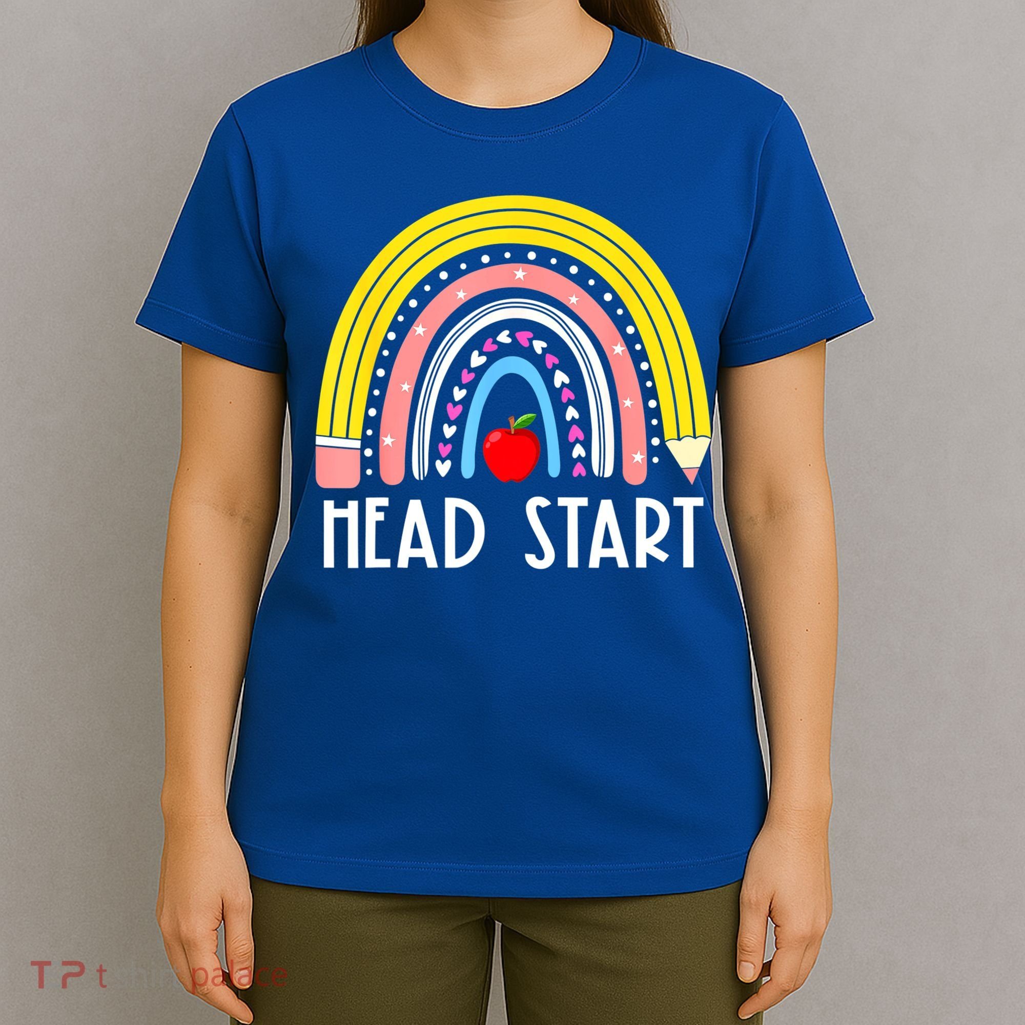 Head Start Rainbow Headstart Teacher First Day Of School T-Shirt
