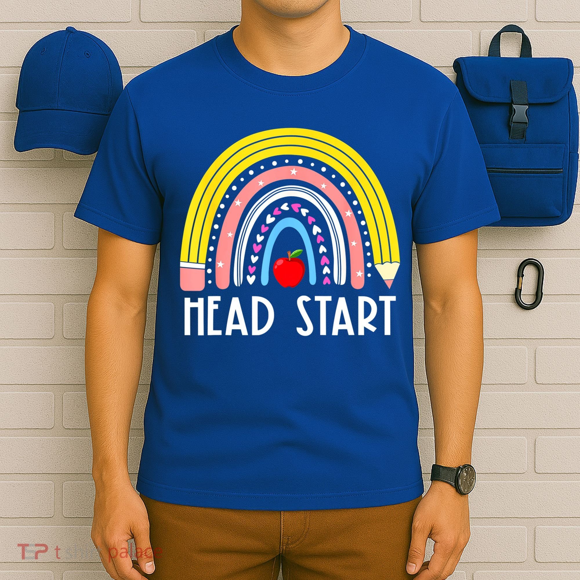 Head Start Rainbow Headstart Teacher First Day Of School T-Shirt