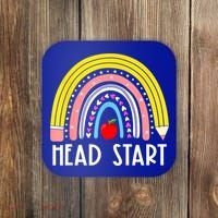 Head Start Rainbow Headstart Teacher First Day Of School Coaster thumb 0