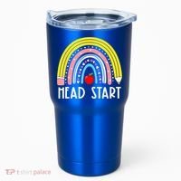 Head Start Rainbow Headstart Teacher First Day Of School Tumbler thumb 0