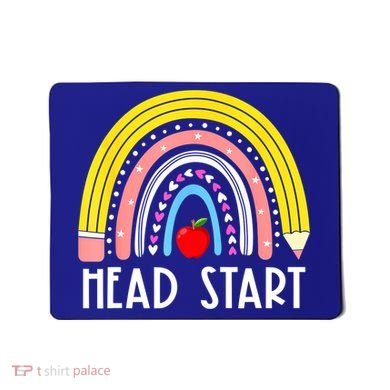 Head Start Rainbow Headstart Teacher First Day Of School Mousepad