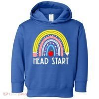 Head Start Rainbow Headstart Teacher First Day Of School Toddler Hoodie thumb 0