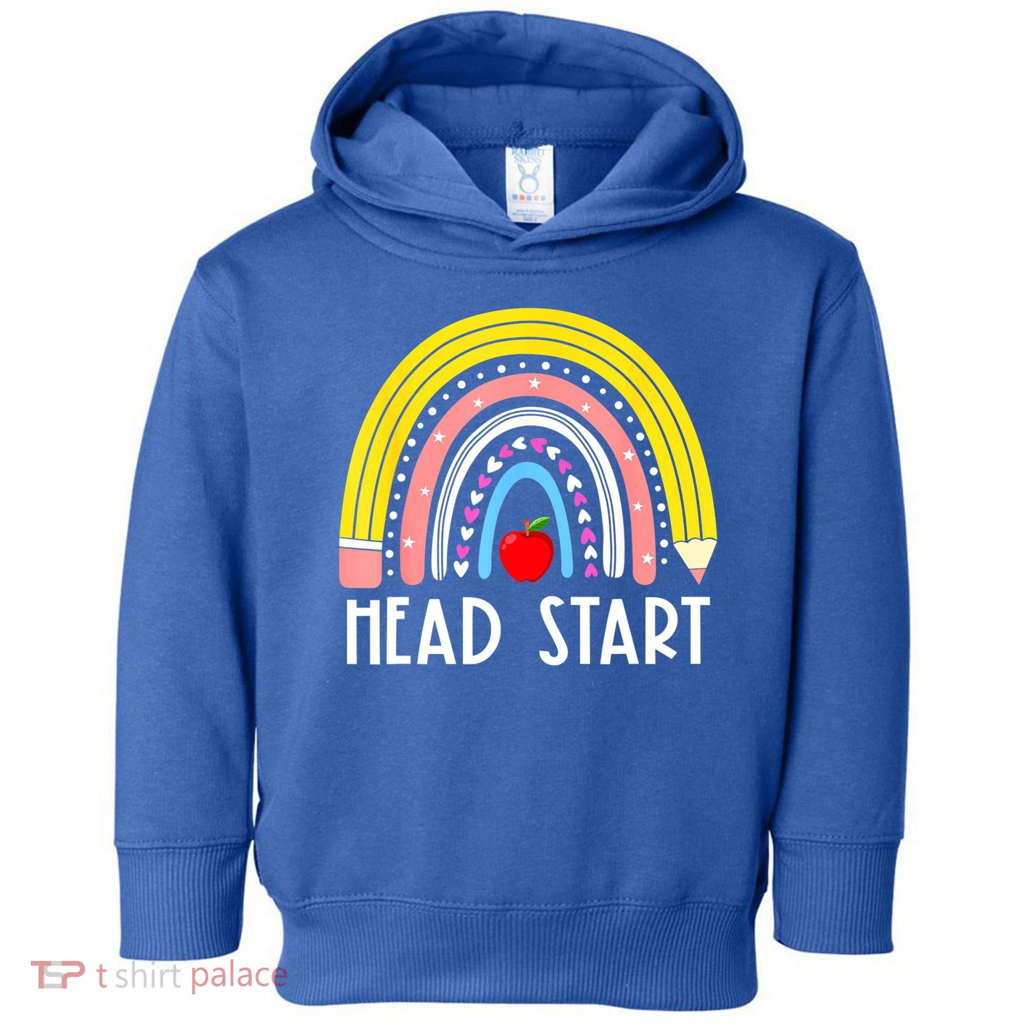 Head Start Rainbow Headstart Teacher First Day Of School Toddler Hoodie