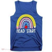 Head Start Rainbow Headstart Teacher First Day Of School Tank Top thumb 0
