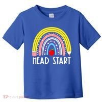 Head Start Rainbow Headstart Teacher First Day Of School Toddler T-Shirt thumb 0