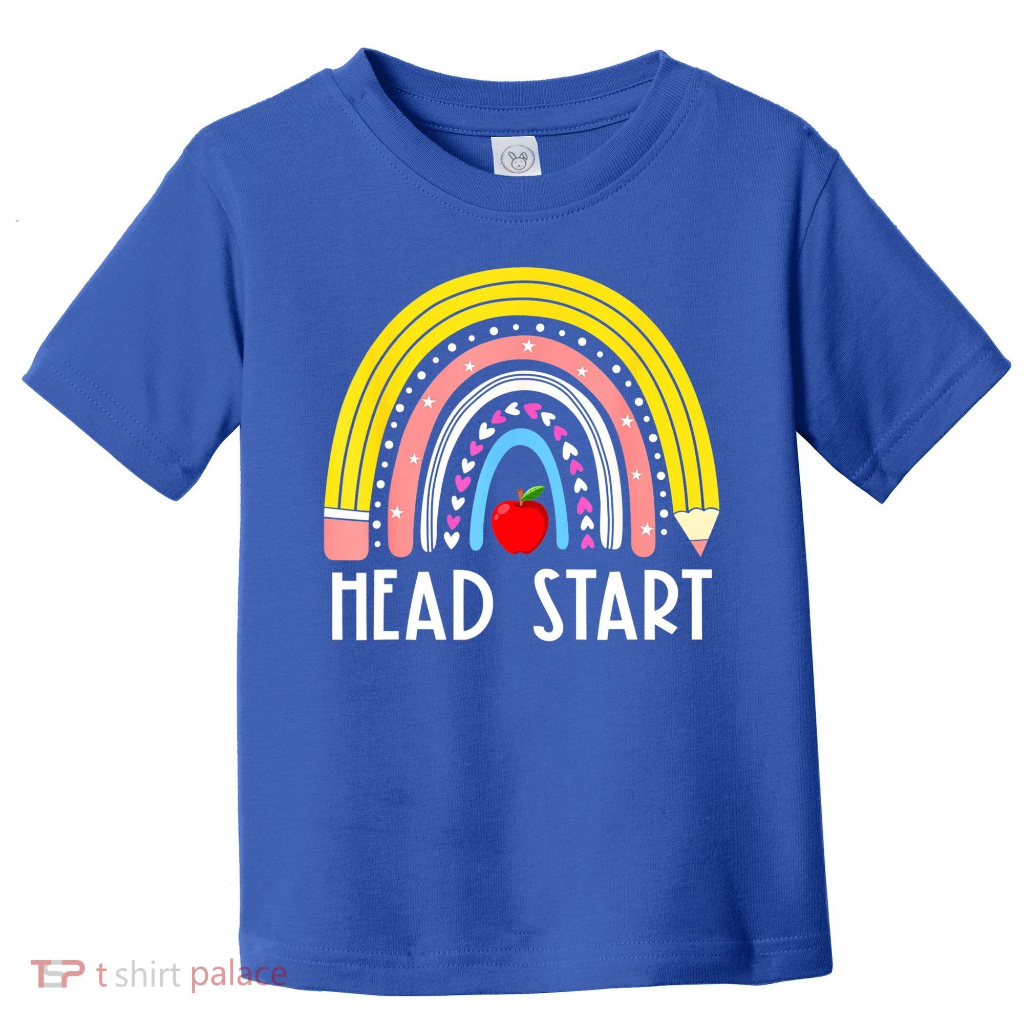 Head Start Rainbow Headstart Teacher First Day Of School Toddler T-Shirt