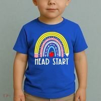 Head Start Rainbow Headstart Teacher First Day Of School Toddler T-Shirt thumb 2