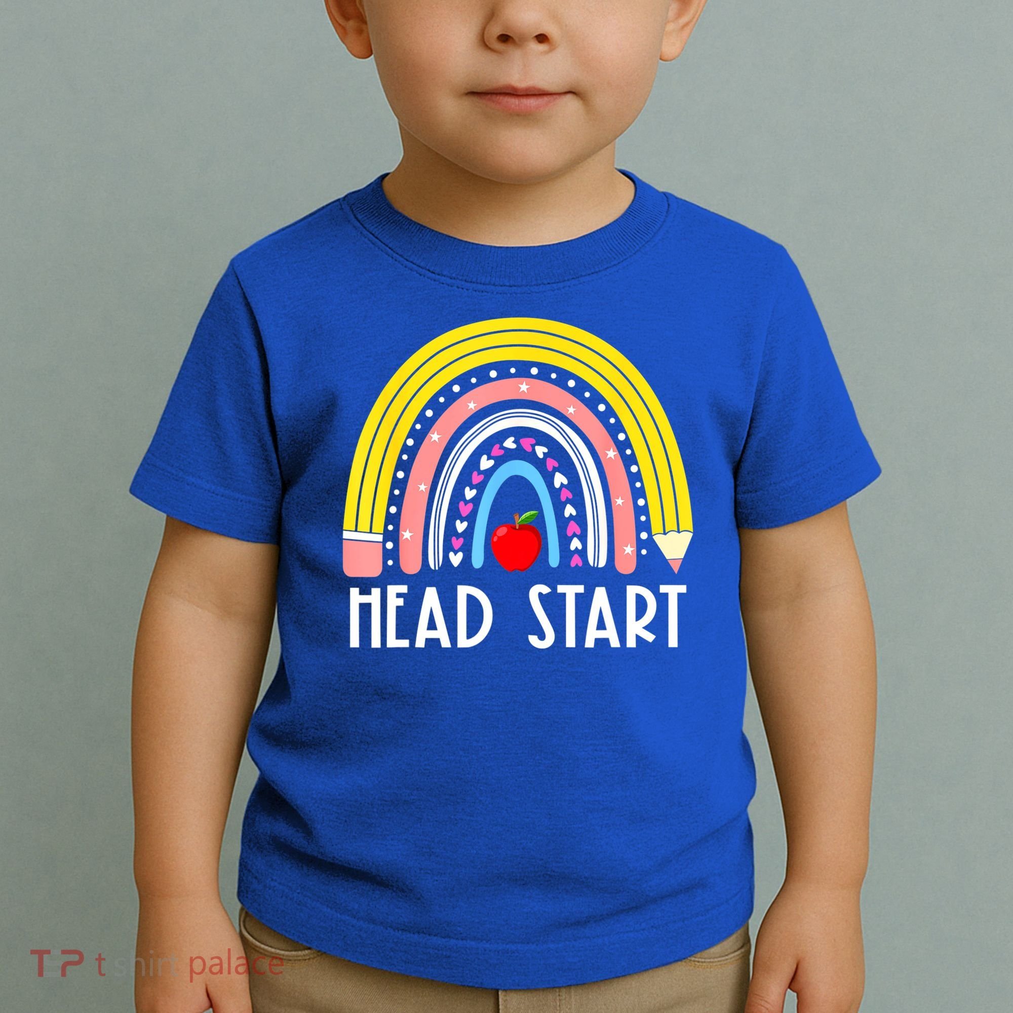 Head Start Rainbow Headstart Teacher First Day Of School Toddler T-Shirt