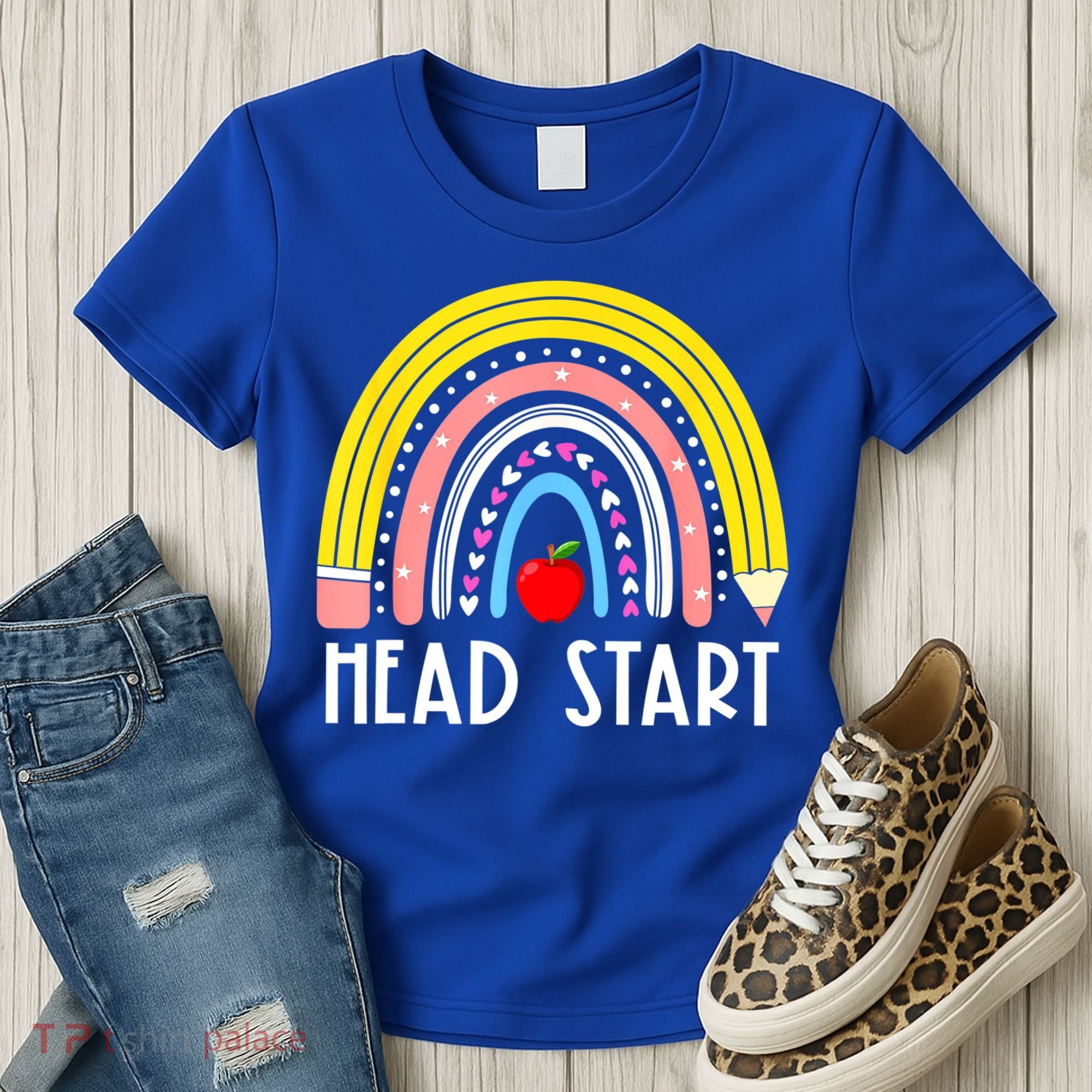 Head Start Rainbow Headstart Teacher First Day Of School Women's T-Shirt