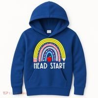 Head Start Rainbow Headstart Teacher First Day Of School Kids Hoodie thumb 0