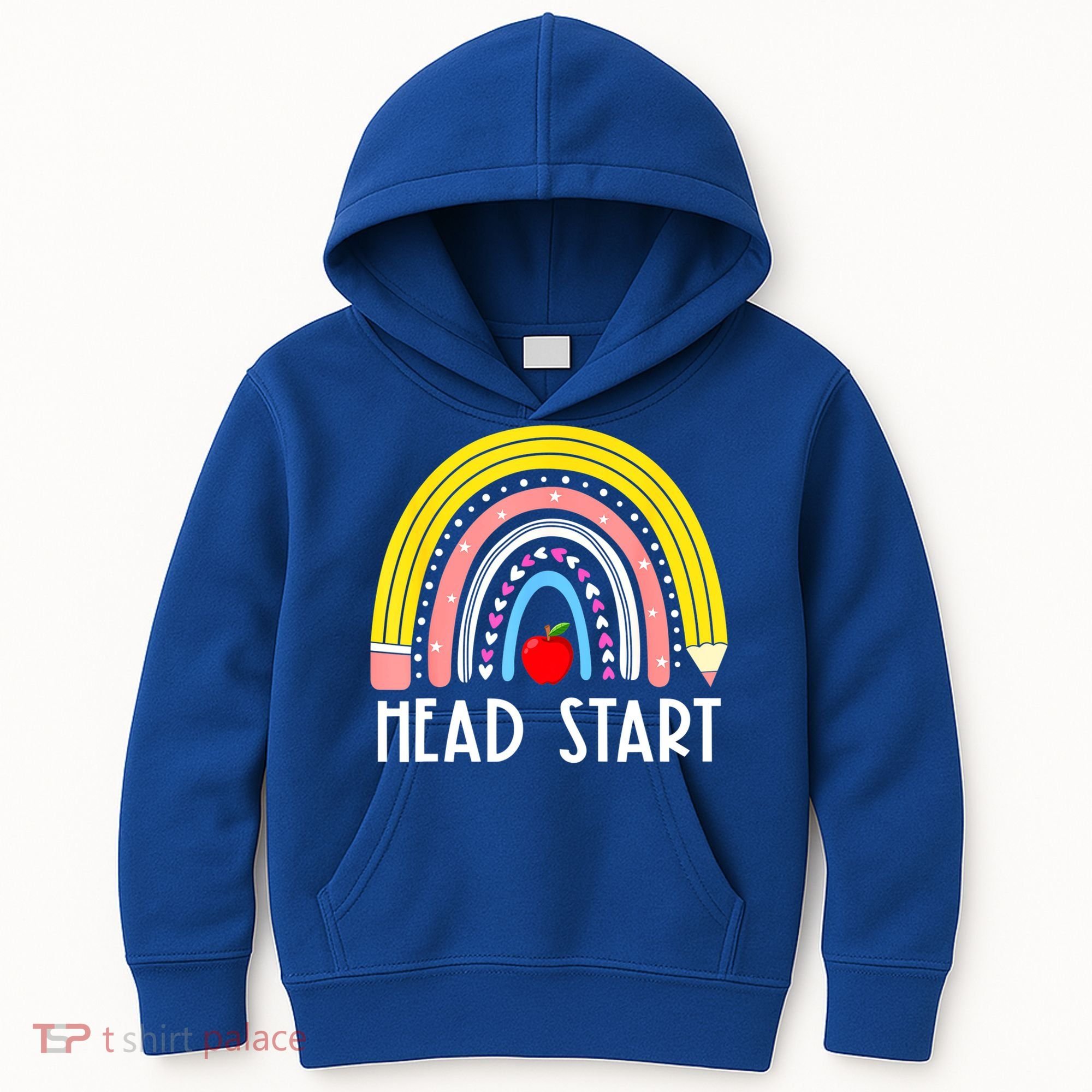 Head Start Rainbow Headstart Teacher First Day Of School Kids Hoodie