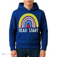 Head Start Rainbow Headstart Teacher First Day Of School Kids Hoodie thumb 4