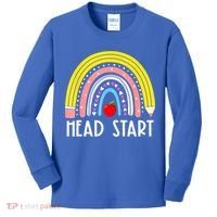 Head Start Rainbow Headstart Teacher First Day Of School Kids Long Sleeve Shirt thumb 0