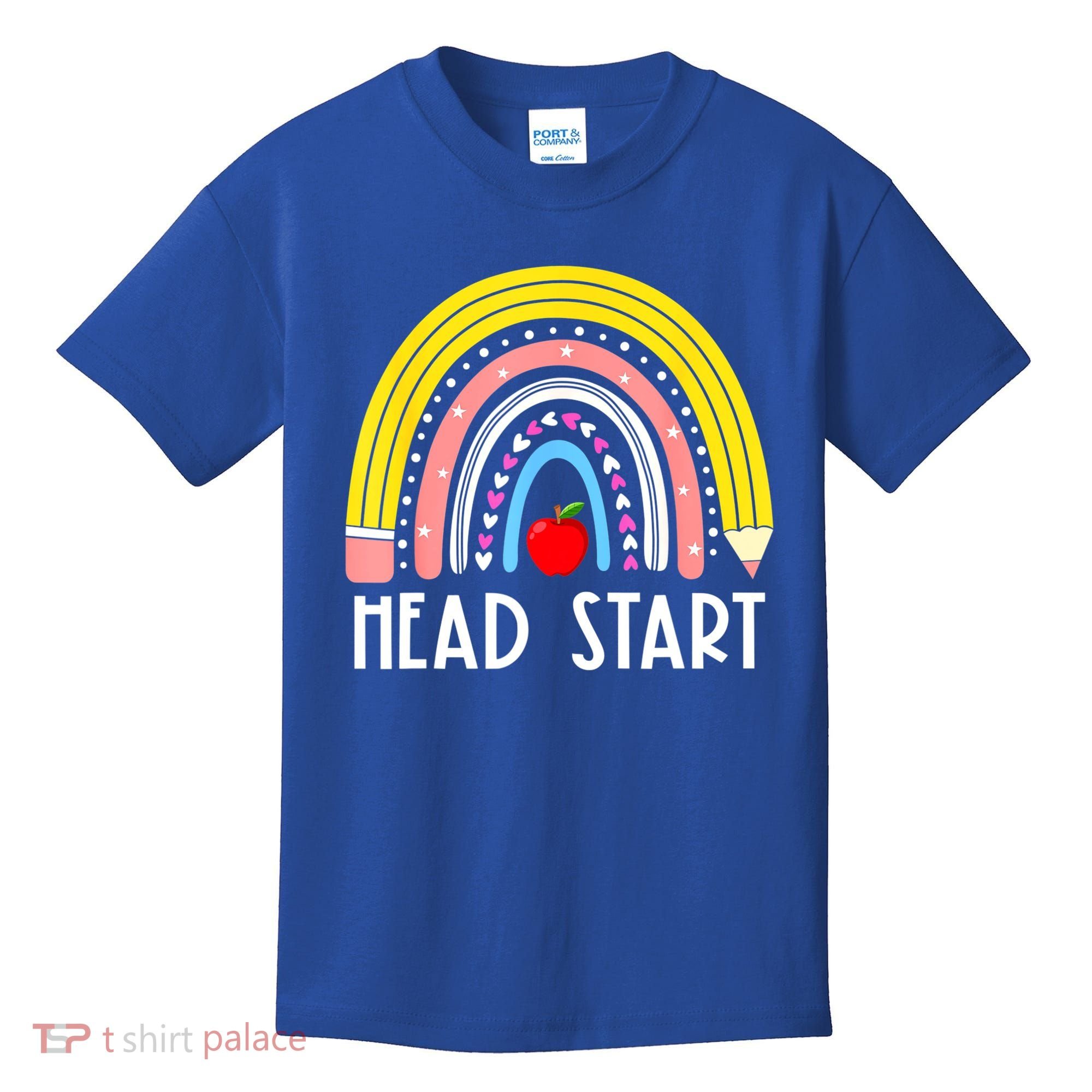 Head Start Rainbow Headstart Teacher First Day Of School Kids T-Shirt