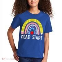 Head Start Rainbow Headstart Teacher First Day Of School Kids T-Shirt thumb 2