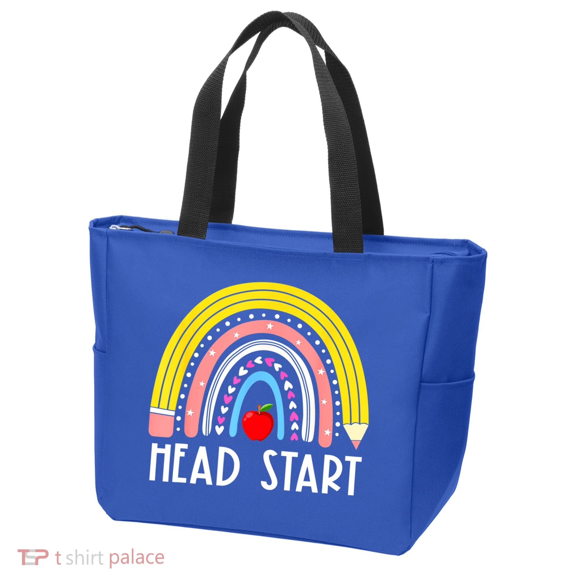 Head Start Rainbow Headstart Teacher First Day Of School Tote Bag