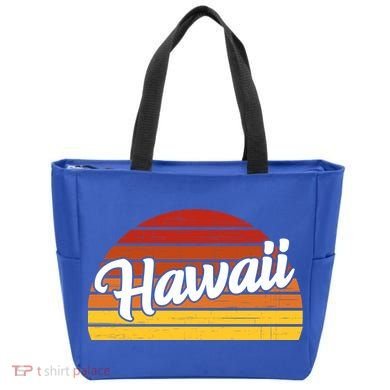 Hawaii Sunset Retro Vintage Tote Bag