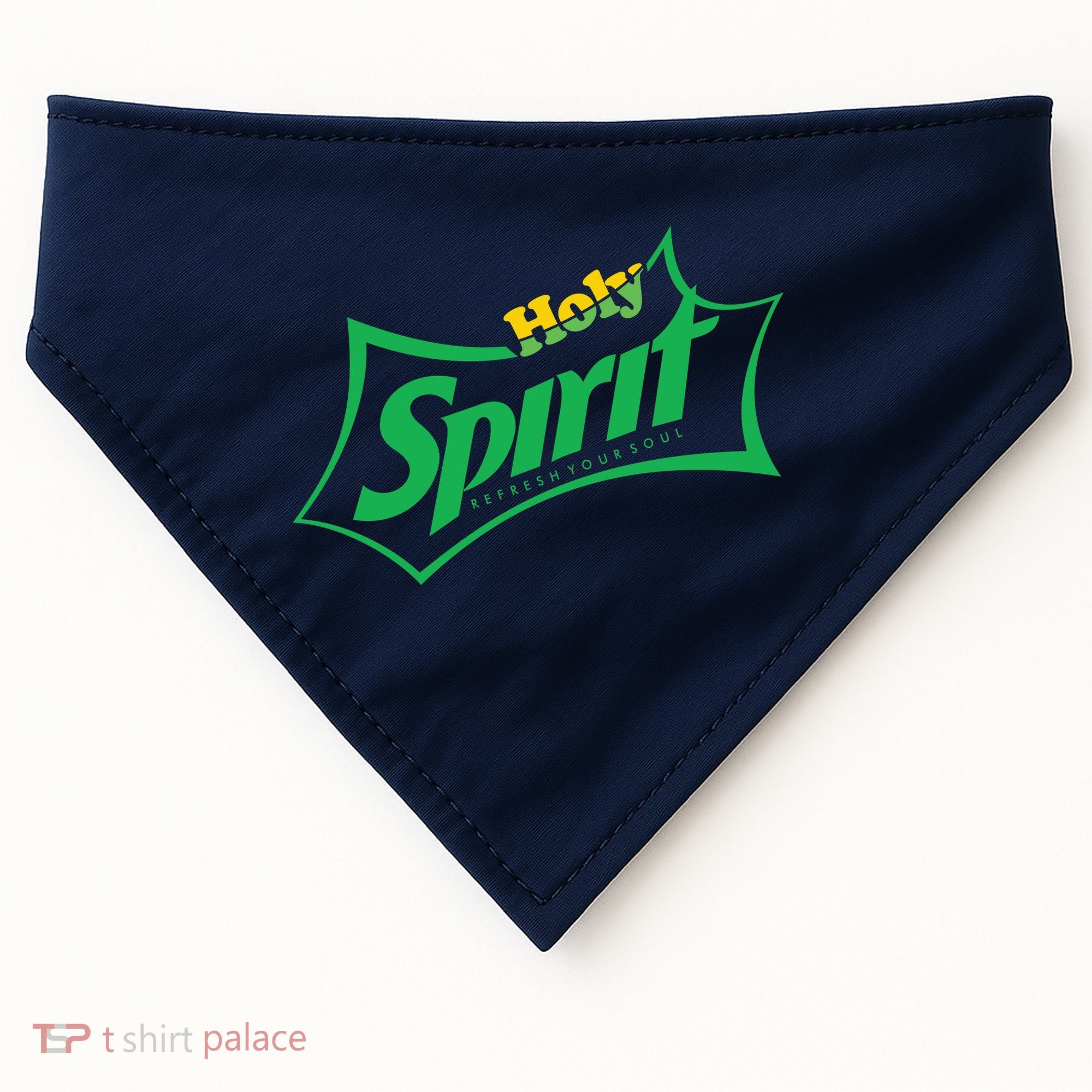 Holy Spirit Refresh Your Soul USA-Made Doggie Bandana