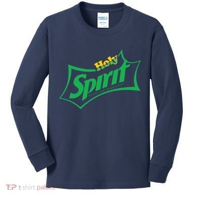 Holy Spirit Refresh Your Soul Kids Long Sleeve Shirt