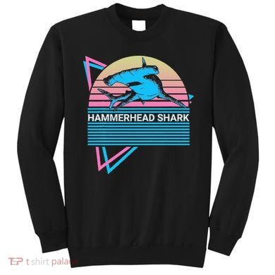 Hammerhead Shark Retro Sweatshirt