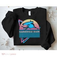 Hammerhead Shark Retro Sweatshirt thumb 2