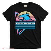 Hammerhead Shark Retro T-Shirt thumb 0