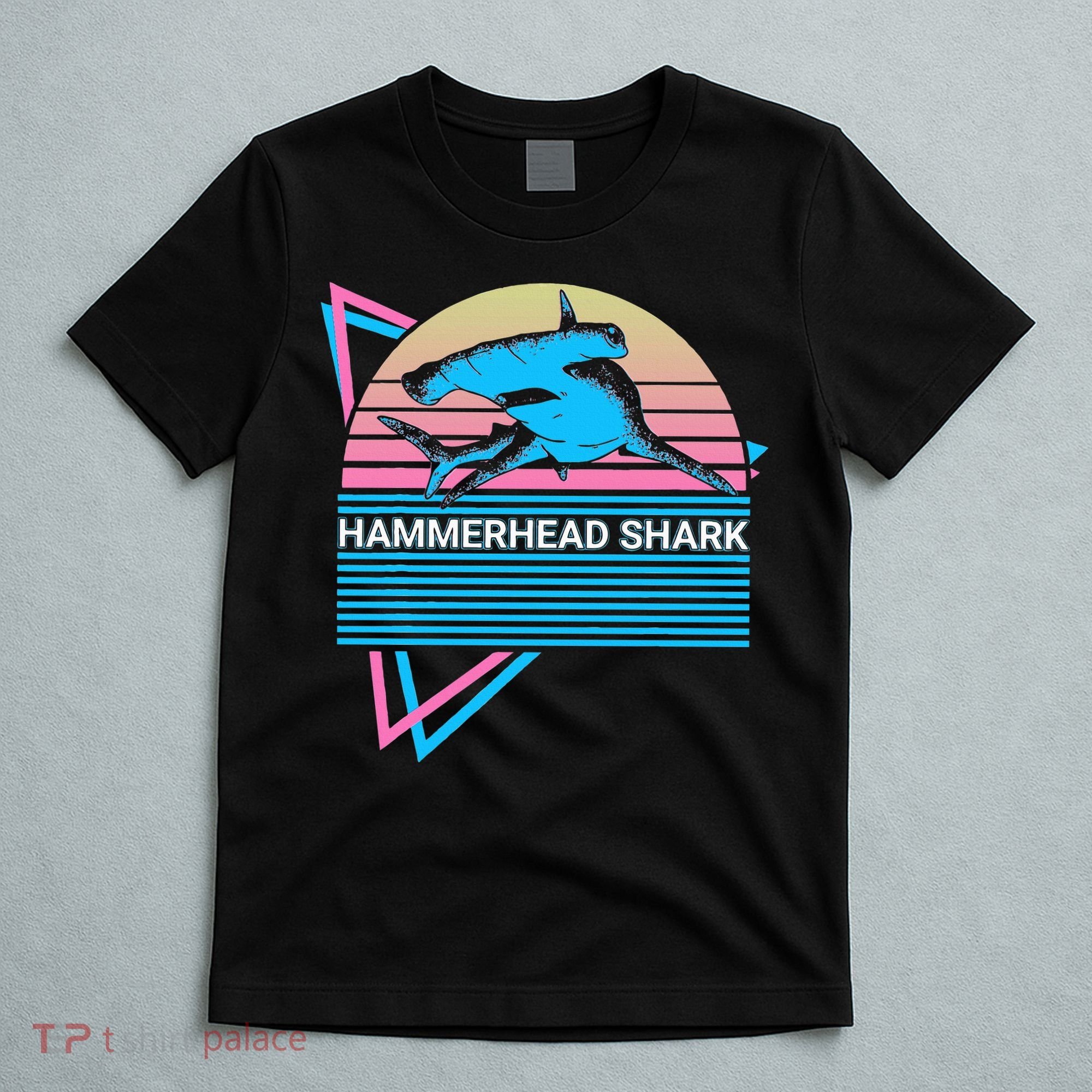 Hammerhead Shark Retro T-Shirt