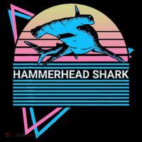 Hammerhead Shark Retro Mousepad thumb 1