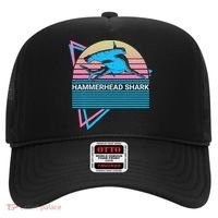 Hammerhead Shark Retro Hat thumb 0