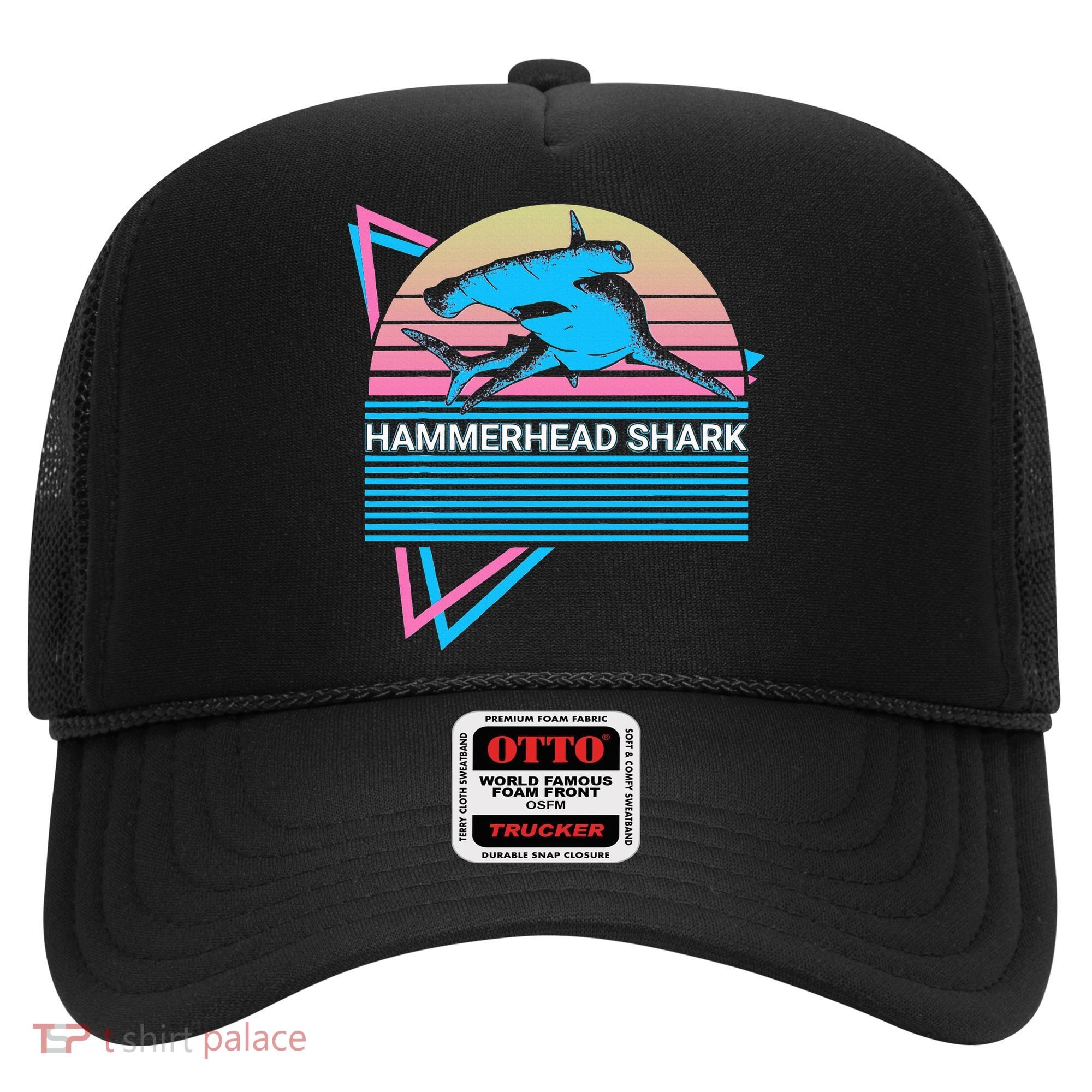 Hammerhead Shark Retro Hat