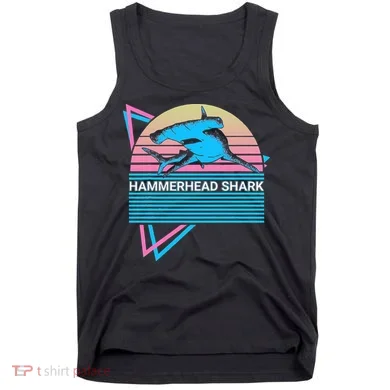 Hammerhead Shark Retro Tank Top
