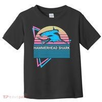 Hammerhead Shark Retro Toddler T-Shirt thumb 0