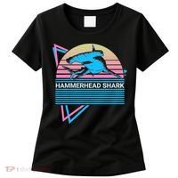 Hammerhead Shark Retro Women's T-Shirt thumb 0