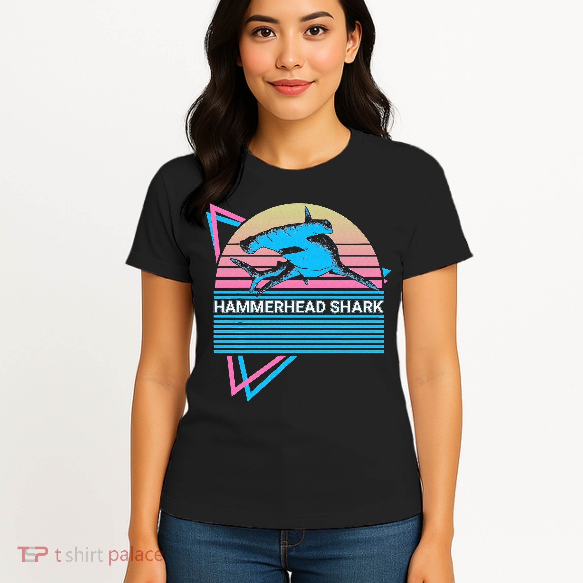 Hammerhead Shark Retro Women's T-Shirt
