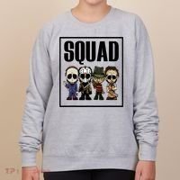 Halloween Shirt Squad Horror Character Women's Sweatshirt thumb 0