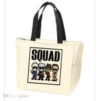 Halloween Shirt Squad Horror Character Tote Bag thumb 3